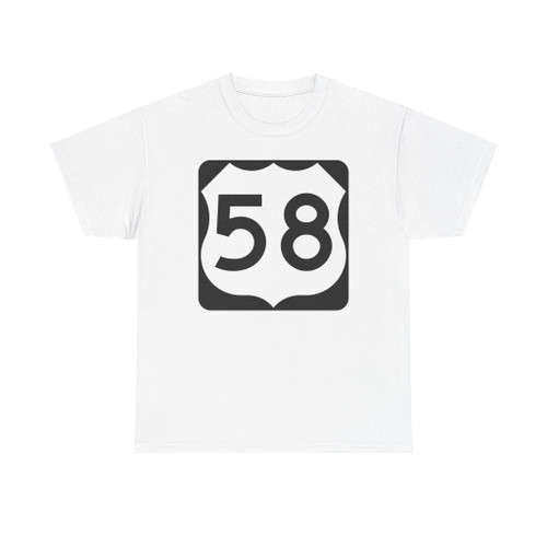 US 58 (United States) (Road Sign) T-Shirt