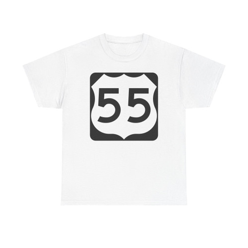 US 55 (United States) (Road Sign) T-Shirt