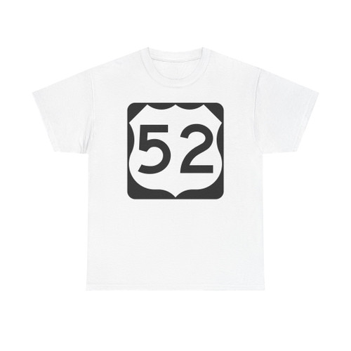 US 52 (United States) (Road Sign) T-Shirt