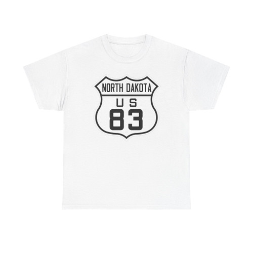 US 83 North Dakota 1926 (North Dakota) (Road Sign) T-Shirt