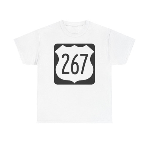 US 267 1961 (United States) (Road Sign) T-Shirt