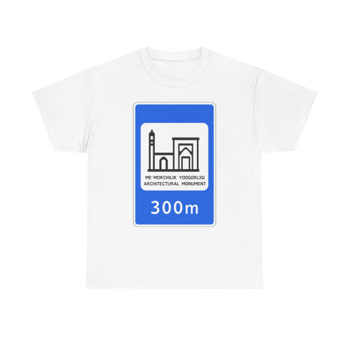 UZ road sign 6.28 (Uzbekistan) (Road Sign) T-Shirt