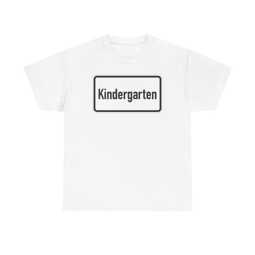 Zusatzzeichen 1012-51 - Kindergarten 600x330 StVO 2017 (Germany) (Road Sign) T-Shirt