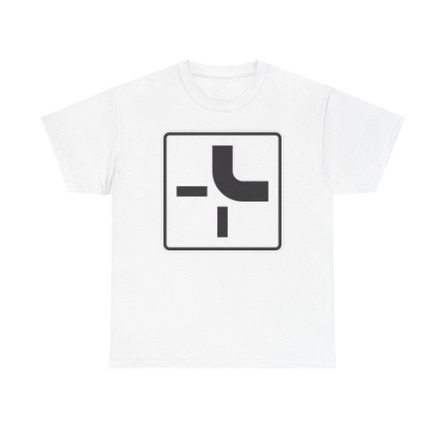 Zusatztafel nach Bild 52a - Abknickende Vorfahrt - a StVO 1960 (Germany) (Road Sign) T-Shirt
