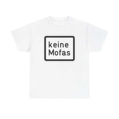 Zusatzschild 860 - keine Mofas StVO 1977 (Germany) (Road Sign) T-Shirt