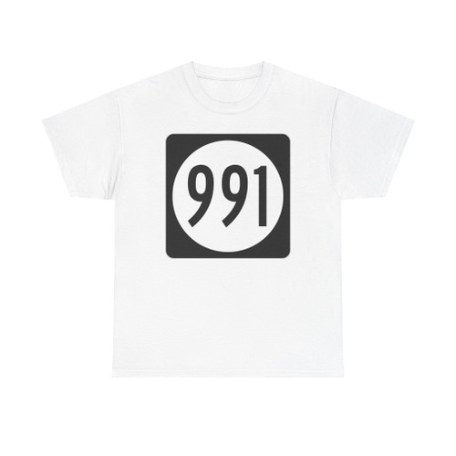 Iowa 991 (Iowa) (Road Sign) T-Shirt