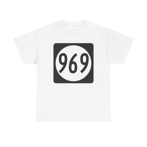 Iowa 969 (Iowa) (Road Sign) T-Shirt