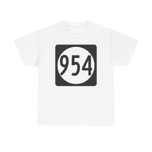 Iowa 954 (Iowa) (Road Sign) T-Shirt