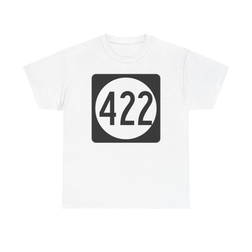 Iowa 422 (Iowa) (Road Sign) T-Shirt