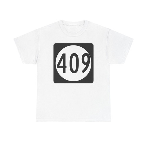 Iowa 409 (Iowa) (Road Sign) T-Shirt