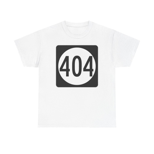 Iowa 404 (Iowa) (Road Sign) T-Shirt