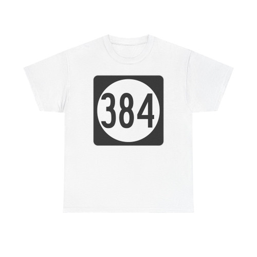 Iowa 384 (Iowa) (Road Sign) T-Shirt