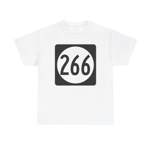 Iowa 266 (Iowa) (Road Sign) T-Shirt