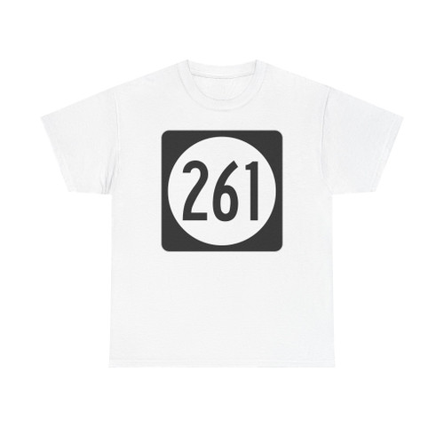 Iowa 261 (Iowa) (Road Sign) T-Shirt