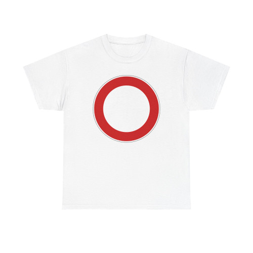 Zeichen Circle Template (Germany) (Road Sign) T-Shirt