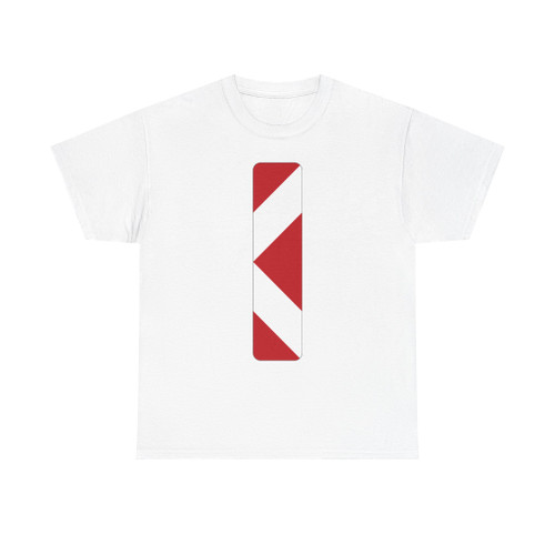 Zeichen 605-11 - Leitbake Pfeilbake Aufstellung rechts 1000x250 StVO 2009 (Germany) (Road Sign) T-Shirt