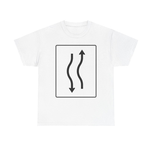 Zeichen 514-10 (Germany) (Road Sign) T-Shirt