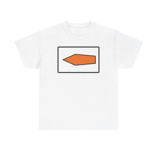 Zeichen 467.1-10 - Umlenkungspfeil Streckenempfehlung linksweisend StVO 2013 (Germany) (Road Sign) T-Shirt