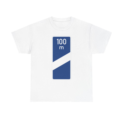 Zeichen 450-50 - Ankündigungsbake einstreifig 100 m StVO 2013 (Germany) (Road Sign) T-Shirt