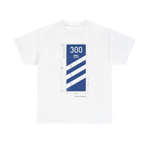 Zeichen 450 - Ankündigungsbake auf Autobahnen StVO 1970 (Germany) (Road Sign) T-Shirt