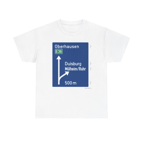 Zeichen 449 - Autobahnausfahrt-Vorwegweiser StVO 1970 (Germany) (Road Sign) T-Shirt