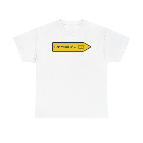 Zeichen 415-20 - Wegweiser auf Bundesstraßen rechtsweisend einzeilig StVO 1992 (Germany) (Road Sign) T-Shirt