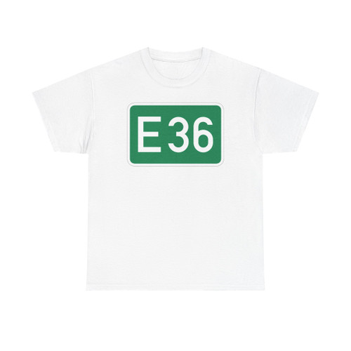 Zeichen 410 - Europastraßen StVO 1970 (Germany) (Road Sign) T-Shirt