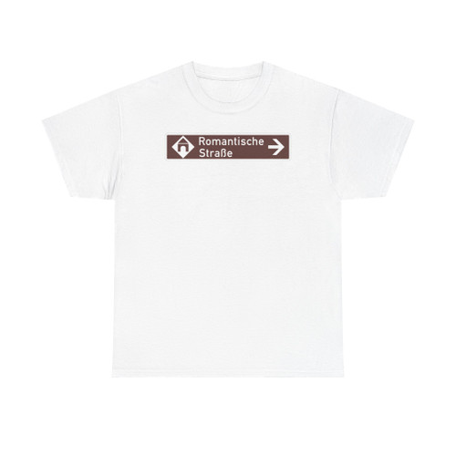 Zeichen 386.2-20 - Touristische Route Wegweiser rechtsweisend StVO 2017 (Germany) (Road Sign) T-Shirt