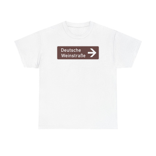Zeichen 386.2-20 - Touristische Route Wegweiser rechtsweisend 333x1000 StVO 2013 (Germany) (Road Sign) T-Shirt