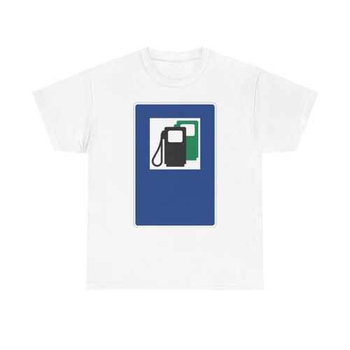Zeichen 361 A - Tankstelle auch mit bleifreiem Benzin StVO 1985 (Germany) (Road Sign) T-Shirt