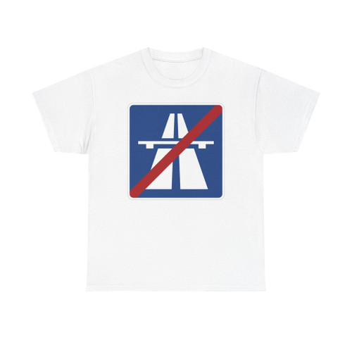 Zeichen 330.2 - Ende der Autobahn StVO 2013 (Germany) (Road Sign) T-Shirt