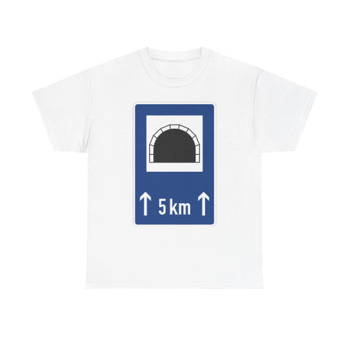 Zeichen 327-51 - Tunnel mit Längenangabe in km StVO 2017 (Germany) (Road Sign) T-Shirt