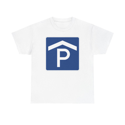 Zeichen 314-50 - Parkhaus Parkgarage StVO 2017 (Germany) (Road Sign) T-Shirt