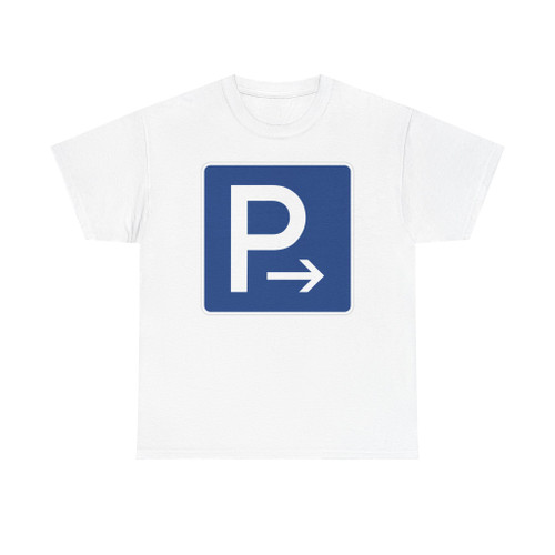 Zeichen 314-20 - Parkplatz Ende StVO 1992 (Germany) (Road Sign) T-Shirt