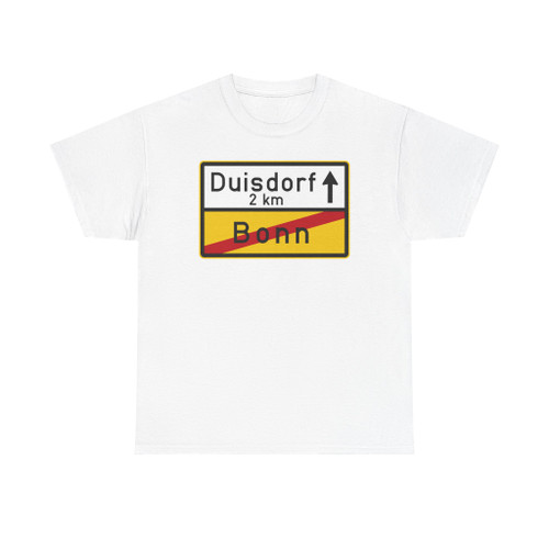 Zeichen 311A - Ortstafel Rückseite StVO 1976 (Germany) (Road Sign) T-Shirt