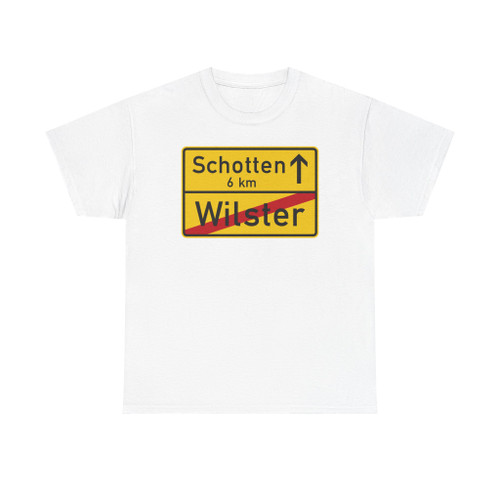 Zeichen 311 - Ortstafel Rückseite StVO 2017 (Germany) (Road Sign) T-Shirt