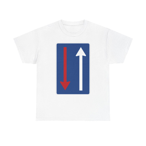 Zeichen 308 - Vorrang vor dem Gegenverkehr Langform StVO 1970 (Germany) (Road Sign) T-Shirt