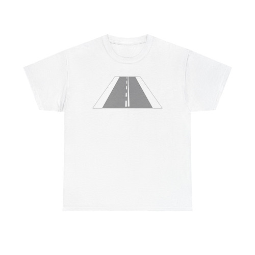 Zeichen 296 - Einseitige Fahrstreifenbegrenzung StVO 1970 (Germany) (Road Sign) T-Shirt