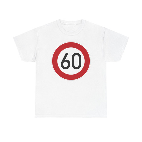 Zeichen 274-60 - Zulässige Höchstgeschwindigkeit StVO 2017 (Germany) (Road Sign) T-Shirt