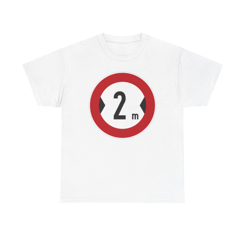 Zeichen 264 - Verbot für Fahrzeuge über angegebene Breite StVO 1970 (Germany) (Road Sign) T-Shirt