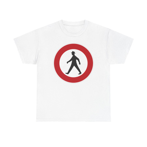 Zeichen 259 - Verbot für Fußgänger StVO 1970 (Germany) (Road Sign) T-Shirt