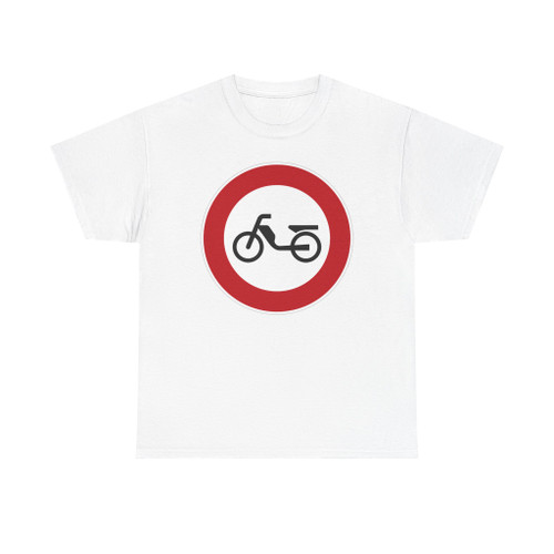 Zeichen 257-50 - Verbot für Mofas StVO 2017 (Germany) (Road Sign) T-Shirt