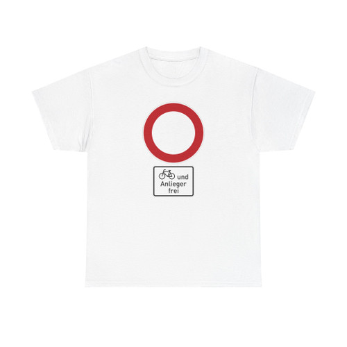 Zeichen 250 mit Zusatzzeichen 1020-12 (Germany) (Road Sign) T-Shirt