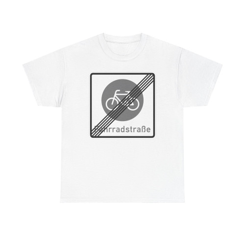 Zeichen 244.2 - Ende einer Fahrradstraße StVO 2013 (Germany) (Road Sign) T-Shirt