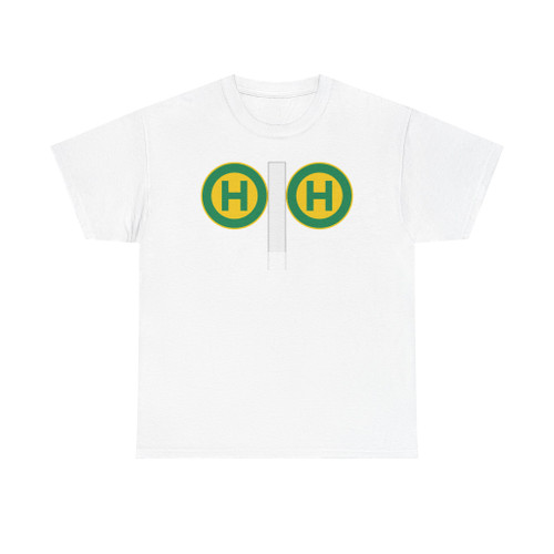 Zeichen 225 - Straßenbahn-Doppelhaltestelle Variante a StVO 1970 (Germany) (Road Sign) T-Shirt