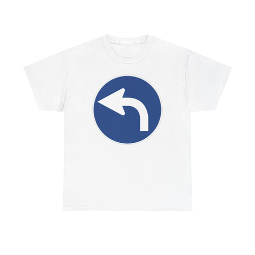 Zeichen 210 - vorgeschriebene Fahrtrichtung links StVO 1970 (Germany) (Road Sign) T-Shirt