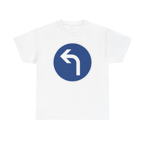Zeichen 209-10 - Vorgeschriebene Fahrtrichtung links StVO 2017 (Germany) (Road Sign) T-Shirt