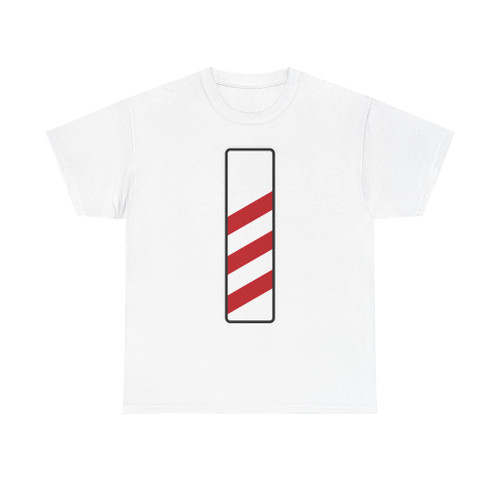 Zeichen 158 - Dreistreifiger Bake rechts StVO 1970 (Germany) (Road Sign) T-Shirt