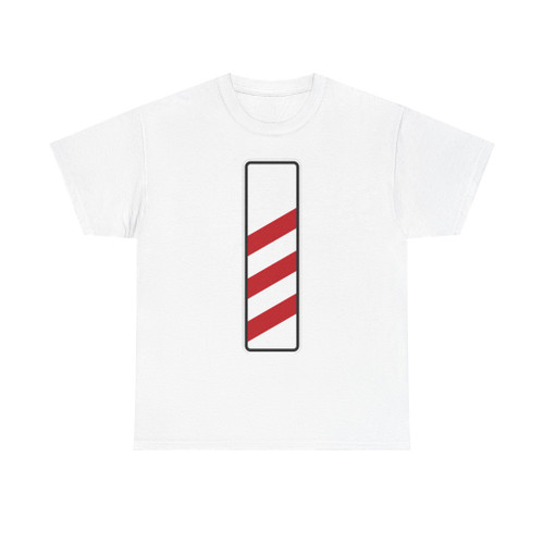 Zeichen 158 - Dreistreifiger Bake rechts StVO 1970 (Germany) (Road Sign) T-Shirt