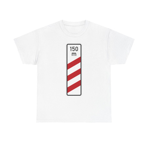 Zeichen 157-11 - dreistreifige Bake Aufstellung rechts StVO 1992 (Germany) (Road Sign) T-Shirt